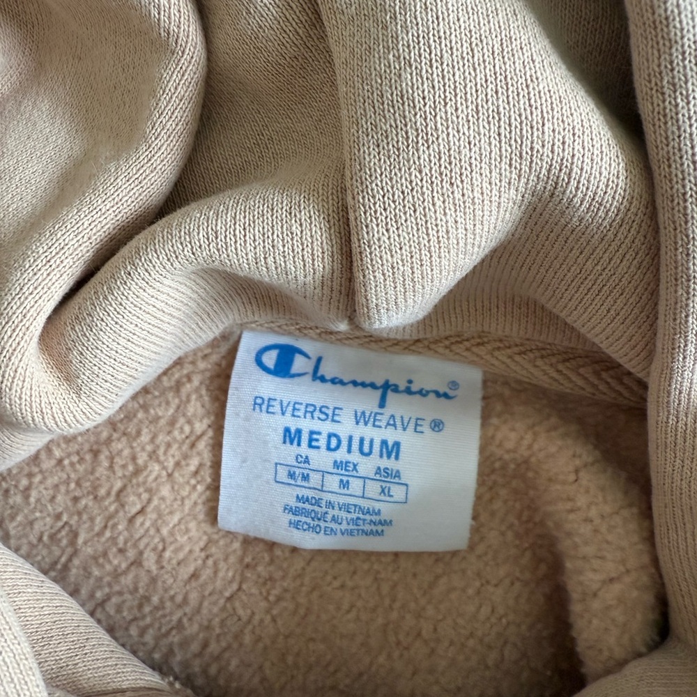 Champion Beige Hoodie - Picture 3 of 3